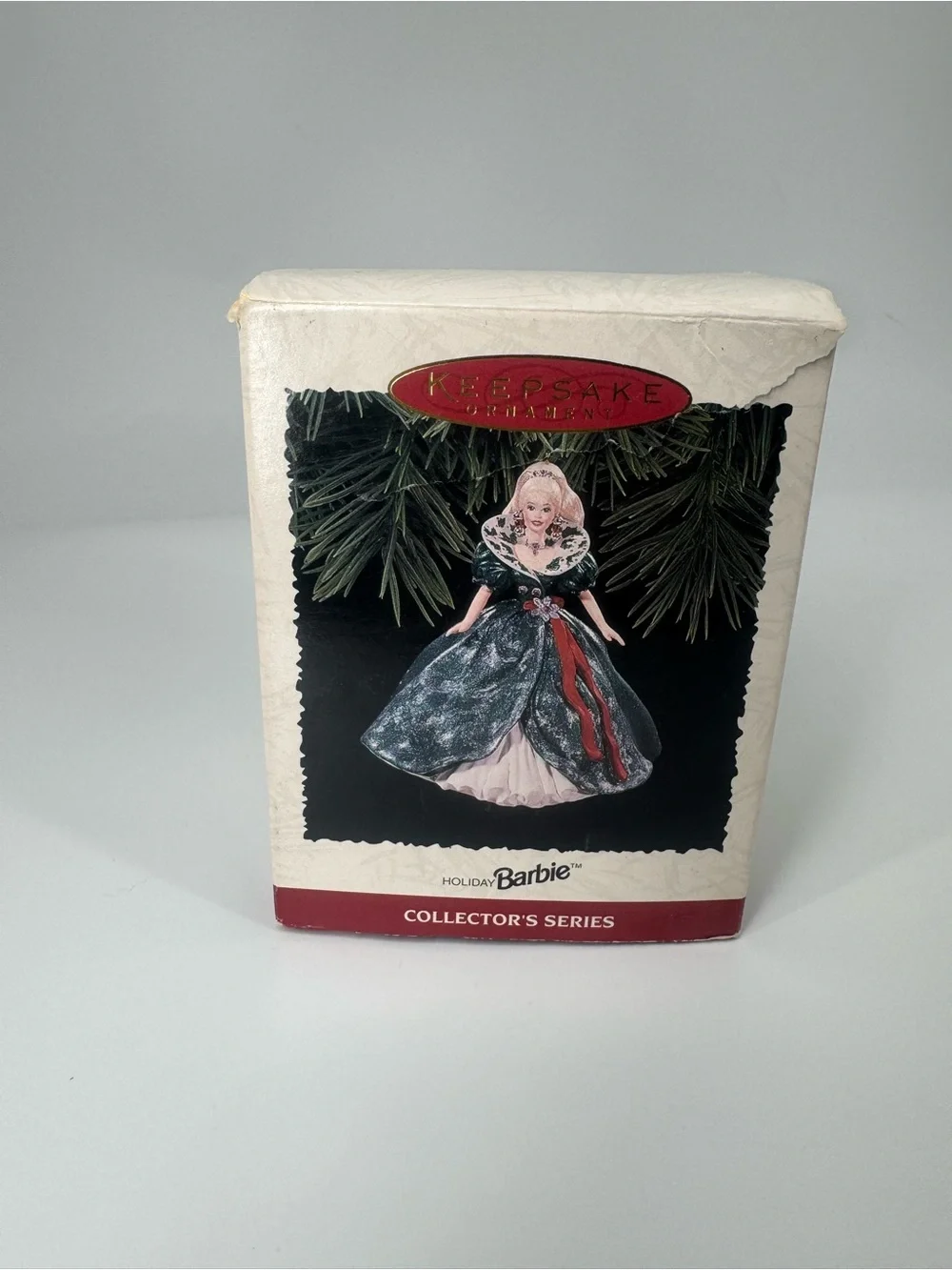 Hallmark Holiday Barbie Handcrafted 1995 Keepsake Ornament New In Box Christmas